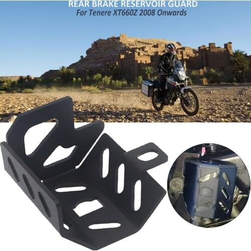 For Yamaha Tenere XT660Z XT 660 Z XTZ 660 2008 Onwards Motorcycle Rear Brake Reservoir ​Oil Cup Guard Protector Cover