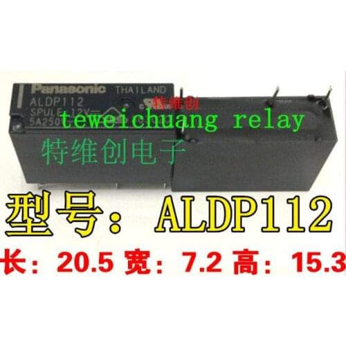 1Pcs/Lot , ALDP112W ALDP112 5A HF46F-12-HS1 HF46F-012-HS1 ,New Oiginal Product New original free shipping fast delivery