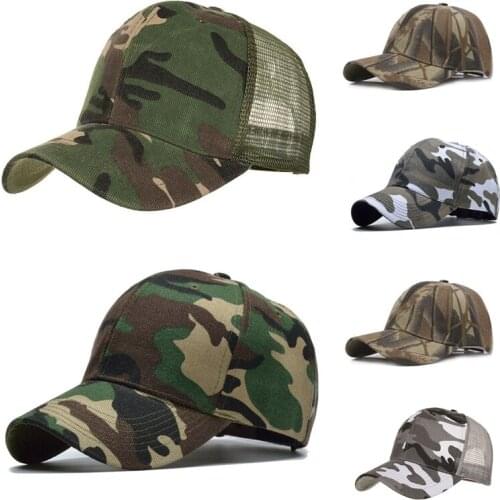 2021 Outdoor Sport Snap Back Caps Camouflage Hat Simplicity Tactical Military Army Camo Hunting Cap Hat For Men Adult Cap