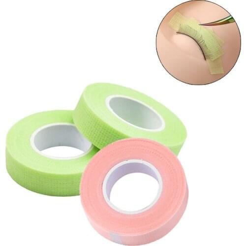 9M Lint Free Eyelash Under Eye Pad with Holes Breathable Graft Eyelash Tape Eyelash Extension Patches Sticker Wraps Makeup Tool