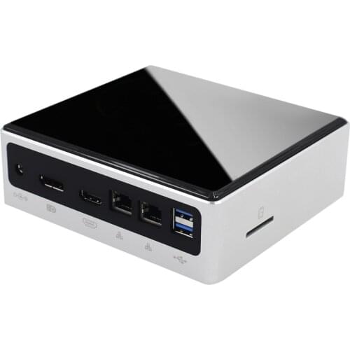 Core i7 10510U i5 10210U Mini PC i3 10110U 4K HTPC dual Lan Barebone Desktop Computer with Win10 pro Linux WiFi Type-C