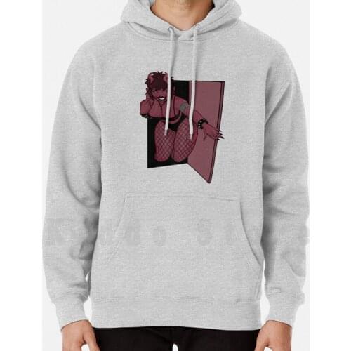 Succubus hoodies long sleeve Succubus Demon Lingerie Womens Lgtbq Goth Punk Goth Punk