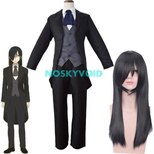 2021 Costume Miss Kobayashis Dragon Maid Cosplay Costumes Fafnir Uniform Suits Male and Female Sizes Fafnir Cosplay Wig
