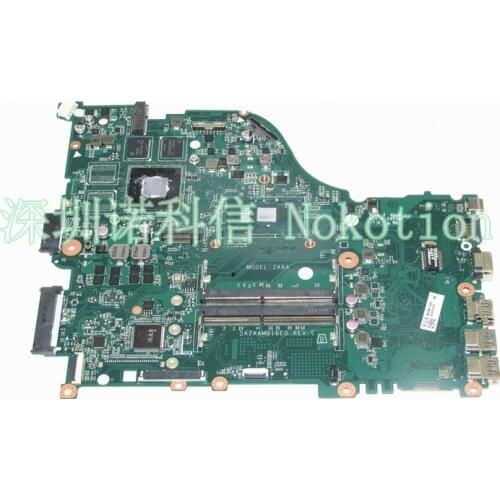 NOKOTION NBGDW110046 DAZAAMB16E0 Laptop motherboard For acer aspire F5-573G SR2EY I5-6200U nvidia 940M Graphics WORKS