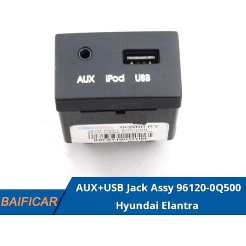 Baificar Brand New Genuine AUX+USB Jack Assy OEM 96120-0Q500 HZ For Hyundai Elantra Free Shipping