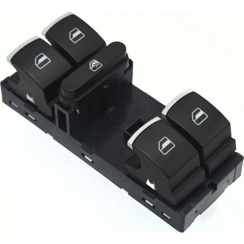 New high quality master Window Control Switch for VW Golf MK5 MK6 Tiguan Touran Jetta Passat CC Caddy OE: 5ND 959 857 5K4959857