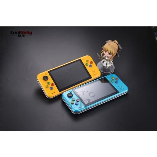 Coolbaby RS-11 RETRO Handheld Game Console Video Gaming Players MP4 MP5 Playback Built-in 200 games TF extension HDMI TVout