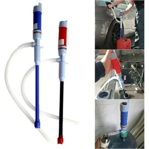 Portable Car Water Liquid Transfer Pump Hand Manual Gas Oil Siphon Hose Tool lpg switch payload injector Pump
