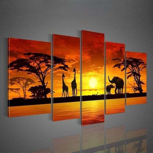 Hand painted oil painting modern abstract Landscape wall art oil painting on canvas LA5-016