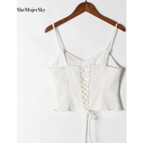 SHEMUJERSKY Women's Crop Tops