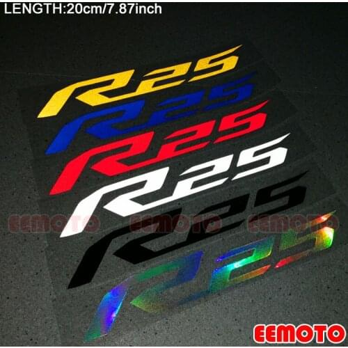 Motorcycle wheels rims helmet Body Shell Tank Pad Motorbike Fairing Reflective Decals Stickers logo for YZF R1 R15 R25 R3