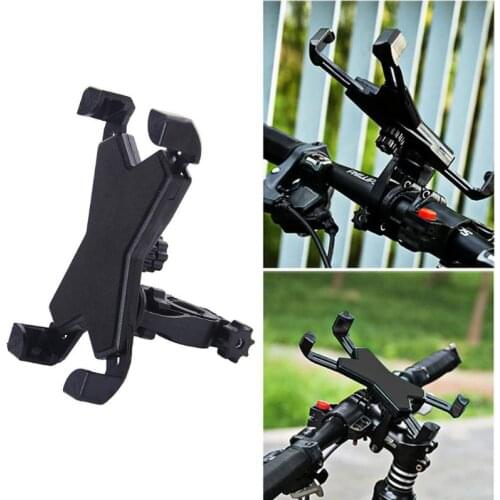 Universal Bicycle Phone Holder Mountain Bike Navigation Bracket Bike Handlebar Mount Stand for 3.5-6.5 inch Phone Stand