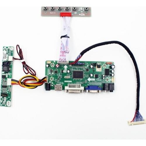 DVI VGA Audio LCD controller board Kit HDMI-compatible lcd Driver Board for 23.8 inch WLED MV238FHM-N30 1920X1080 LED LCD panel