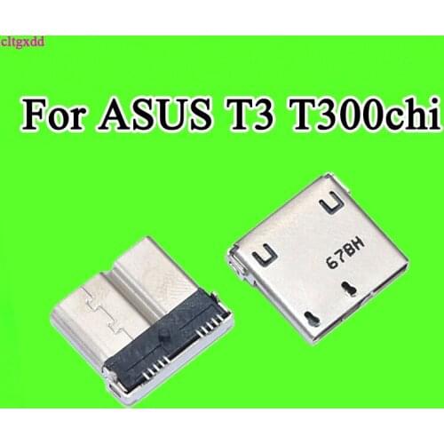 1pcs For ASUS T3 T300chi H51P 10pin Micro USB 3.0 Jack socket Connectors Plug Digital Hard drive tablet Extended Edition