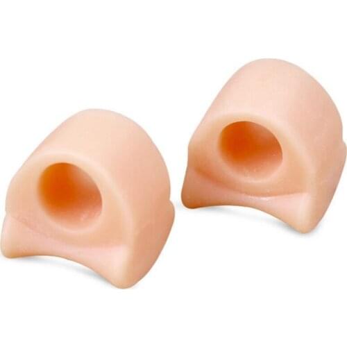 3 Pairs Pinky Toe Separators Silicone Little Toe Spacers for Overlapping Toe Small Hammer Toe Straighteners Crooked Toe