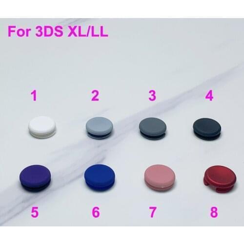 50Pcs OEM 3D Analog Joystick Controller Thumb Stick Cap Grip Cover for 3DS XL LL Black/Whte/Gray Colors