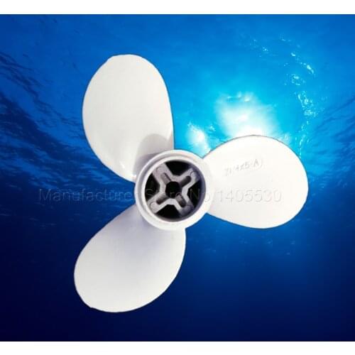 Aluminum Marine Propeller Replaces For 2HP 2.5HP Yamaha Parsun 6F8-45942-01-EL Outboard Engine Size 71/4X5-A with Pin