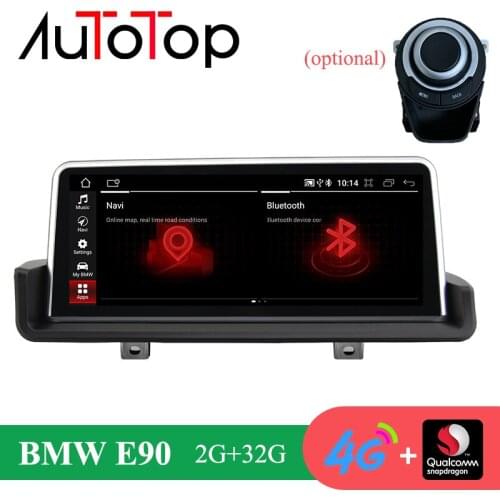 AUTOTOP 10.25" Snapdragon 625 Car Multimedia GPS Navi BMW E90 Andoid 10.0 Car Radio 4G Carplay for BMW 3 Series E90 E91 E92 E93