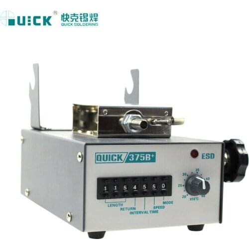 QUICK 375B+ Automatic Welding Tool Out Of Tin Soldering Stations Tin Soldering Machine Tin Wire Control Melting Tin Back To Tin