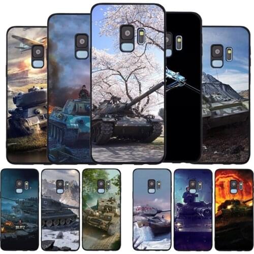 World of tanks Soft phone Case For Samsung S20 S10 S9 S8 S7 edge Plus Lite For Note 8 9 10 A6 A7 A8 A9 Cover