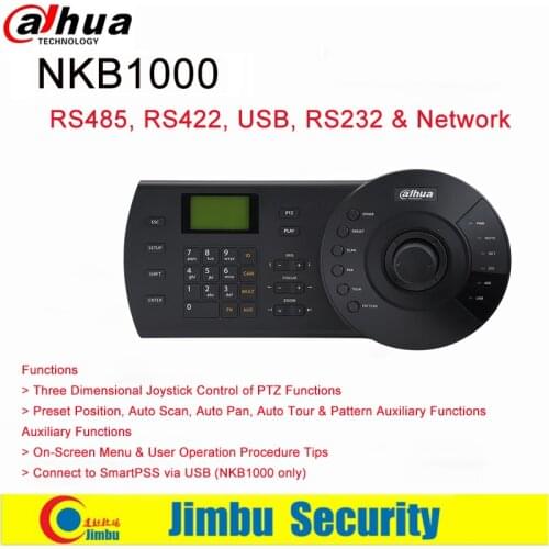Dahua original NKB1000 CCTV Security Network Keyboard & Control Keyboard & Dome keyboard for camera PTZ
