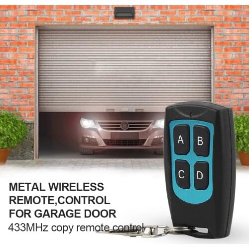 Garage Door Remote Control 433mhz Gate Control Rolling Code Wireless Remote Control Duplicator Clone Garage Command Opener 2021