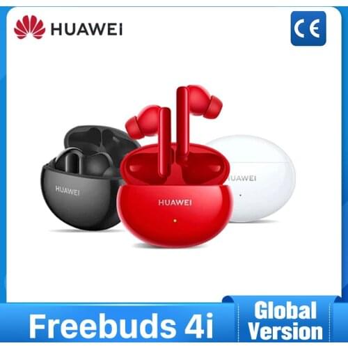 Global Version Huawei FreeBuds 4i Wireless Headphone Active Noise Call Reduction Bluetooth 5.2 Earphones