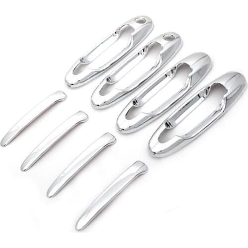 Chrome Door Handle Cover For 98-07 Toyota Land Cruiser 100 / 01-07 Sequoia / 05-06 Toyota Tundra (Not Fit Tundra SR5 Access Cab)
