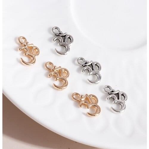 50pcs 11*16mm Fashion Letter 3D Charms Fit Earrings Pendants Necklaces DIY Handmade Craft Alloy Alphabet Charms Jewelry Making