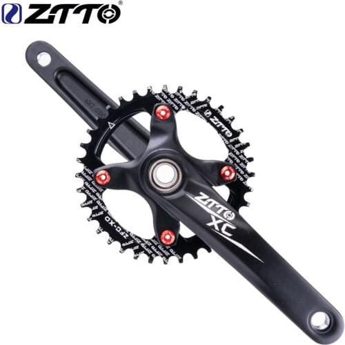 ZTTO MTB Crankset 170mm Crank 1X System Chainwheel Single Chainring Narrow Wide 104 BCD For 111 110 Mountain Bike Bicycle Hot