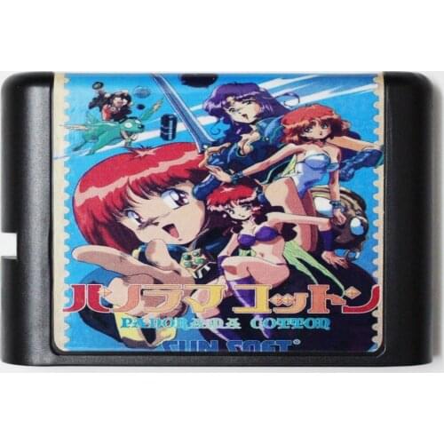 Panorama Cotton 16 bit MD Game Card For Sega Mega Drive For Genesis