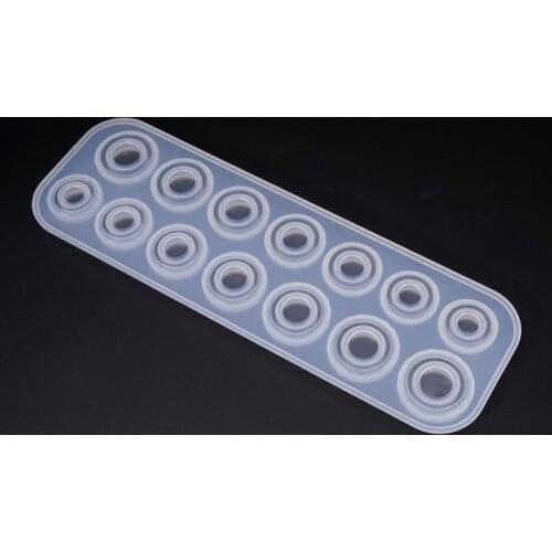 Flat Rings Mould Collection Handmade Jewelry Tools DIY Jewelry Making Ring Silicone Molds For Resin Crystal Epoxy Resin Molds