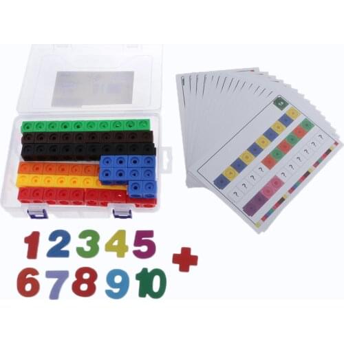 Early Math Mathlink Cube Counting Sorting Activity Toys