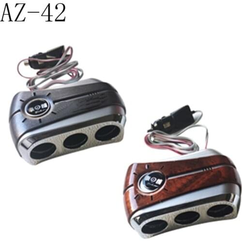 Car Cigar Cigarette Lighter Socket Plug Connector Adapter Car Charger Car Cigarette Lighter Socket Splitter 12/24V Car Styling