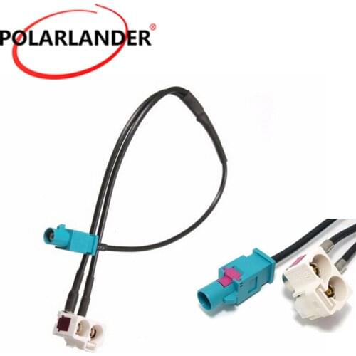 Lead Cable Car Radio Amplifier Cable Adapter For V/olkswagen For S/koda For S/eat Car Radio Stereo Aerial Antenna Adapter