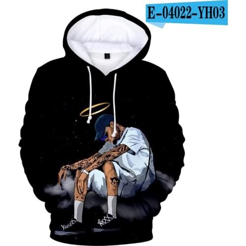 Personality chris brown Hoodies Sweatshirt chris brown print Men/Boy New Style Autumn Winter Classic Cool Hoodie Mens clothing