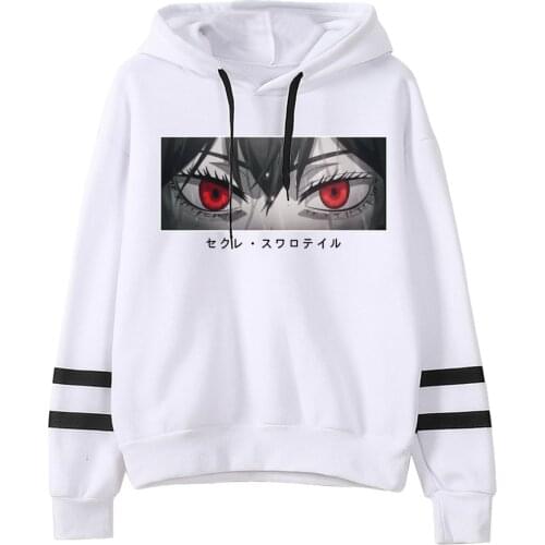 Women Hoodies Black Clover Eyes Women Pullovers Hoodies Sweatshirts
