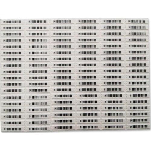 100PCS DR 58K anti-shoplifting soft label for EAS system security tag