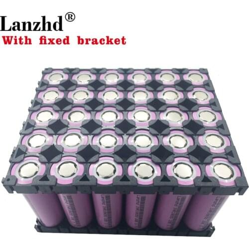30PCS 18650 Batteries 3.7V Li ion 3300mAh 30A 18650VTC7 18650 battery and fixed bracket 18650 Holder with Splicing Bracket