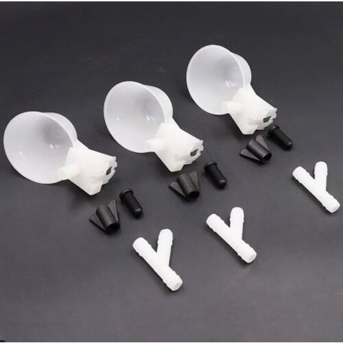 5 Sets Pigeon Water Bowls Bird Dove Hanging Cup Bird Feeder Nipple Drinkers Bird Tools Pigeon Drinking Bowl