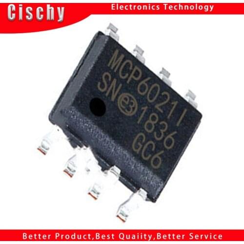 1pcs/lot MCP6021-I/SN MCP6021 SOP8 In Stock