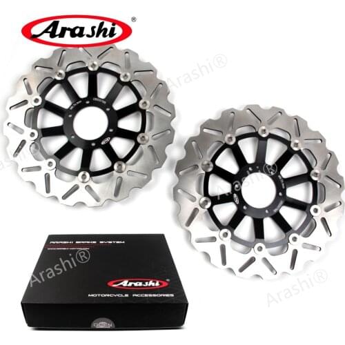 Arashi 1 Pair CB600 HORNET CNC Front Brake Disc Brake Rotors For HONDA CB 600 HORNET 1998 1999 CB400SF 2002 2003 2004