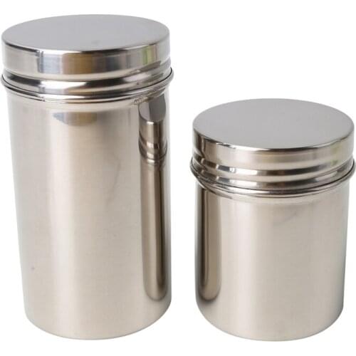 Stainless Steel Storage Bottles & Jars Sealed Cans Portable Storage Tank Milk Tea Cans Seasoning Jar Bottle Travel Small Box
