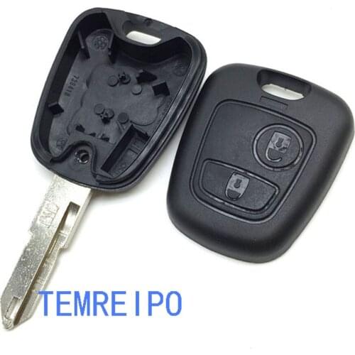 20pcs/lot 2 Buttons Remote Car Key Case Shell Key Cover for Citroen C2 C3 Xsara Picasso