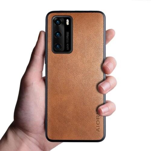 Case for Huawei P40 Pro Plus PU leather funda coque capa Business Style case cover for Huawei P40 Pro