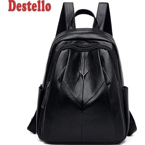 Женские классические рюкзаки Destello China At AliExpress