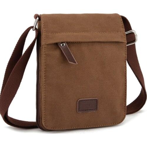 Mens Canvas Bag Casual Travel Bolsa Masculina Mens Crossbody Bag Men Messenger Bag High Quality