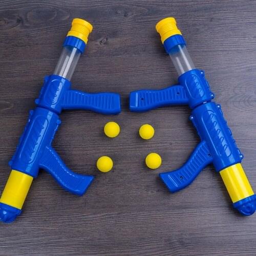 Kids soft foam ball gun Soft Bullet Kids Shooting Toys Shooter Foam Ball Battle Educational Air Power Popper Xmas Gift