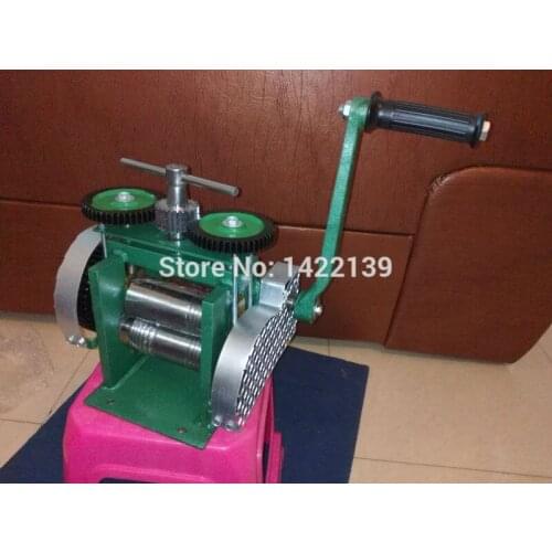 Combination Rolling Mill ROLLERS For Making Flat Wire Square Half Round Sheet Stock , Jewelers Tool