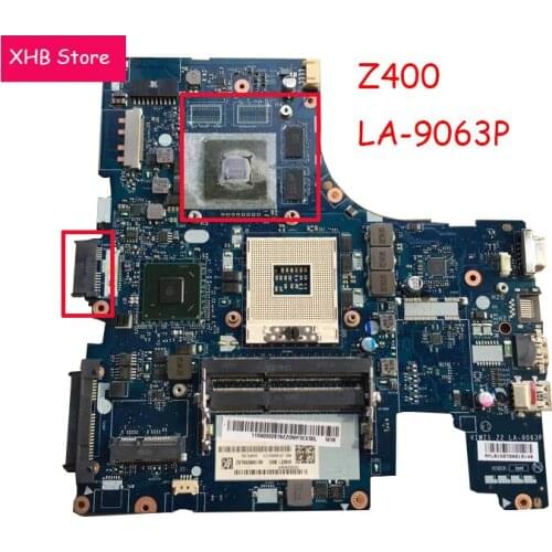La-9063p for lenovo Z400 Ideapad laptop motherboard VIWZI Z2 HM77 DDR3 fully testing